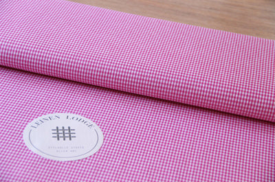 Buy 017-pink Cotton check 3mm * From 50 cm