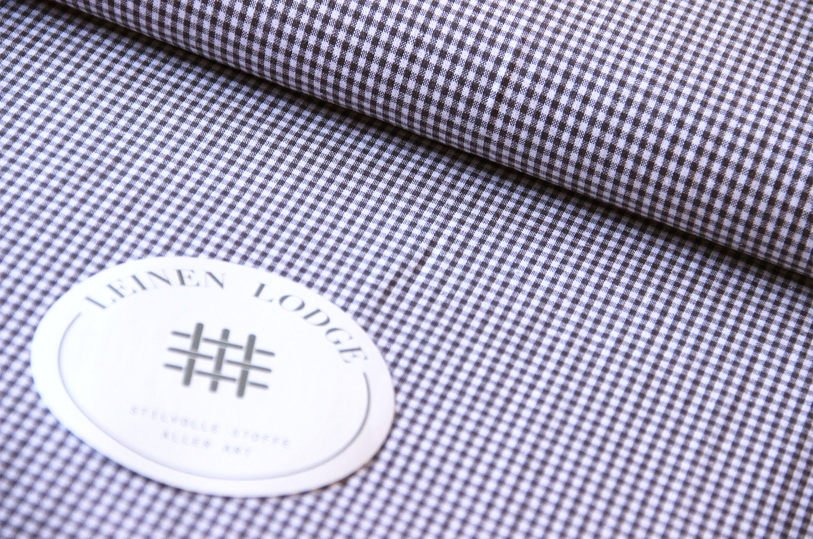 Buy 063-dark-gray Cotton check 3mm * From 50 cm