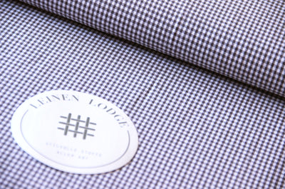 Buy 063-dark-gray Cotton check 3mm * From 50 cm