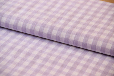 Buy 043-lilac Cotton check 1 cm * From 50 cm