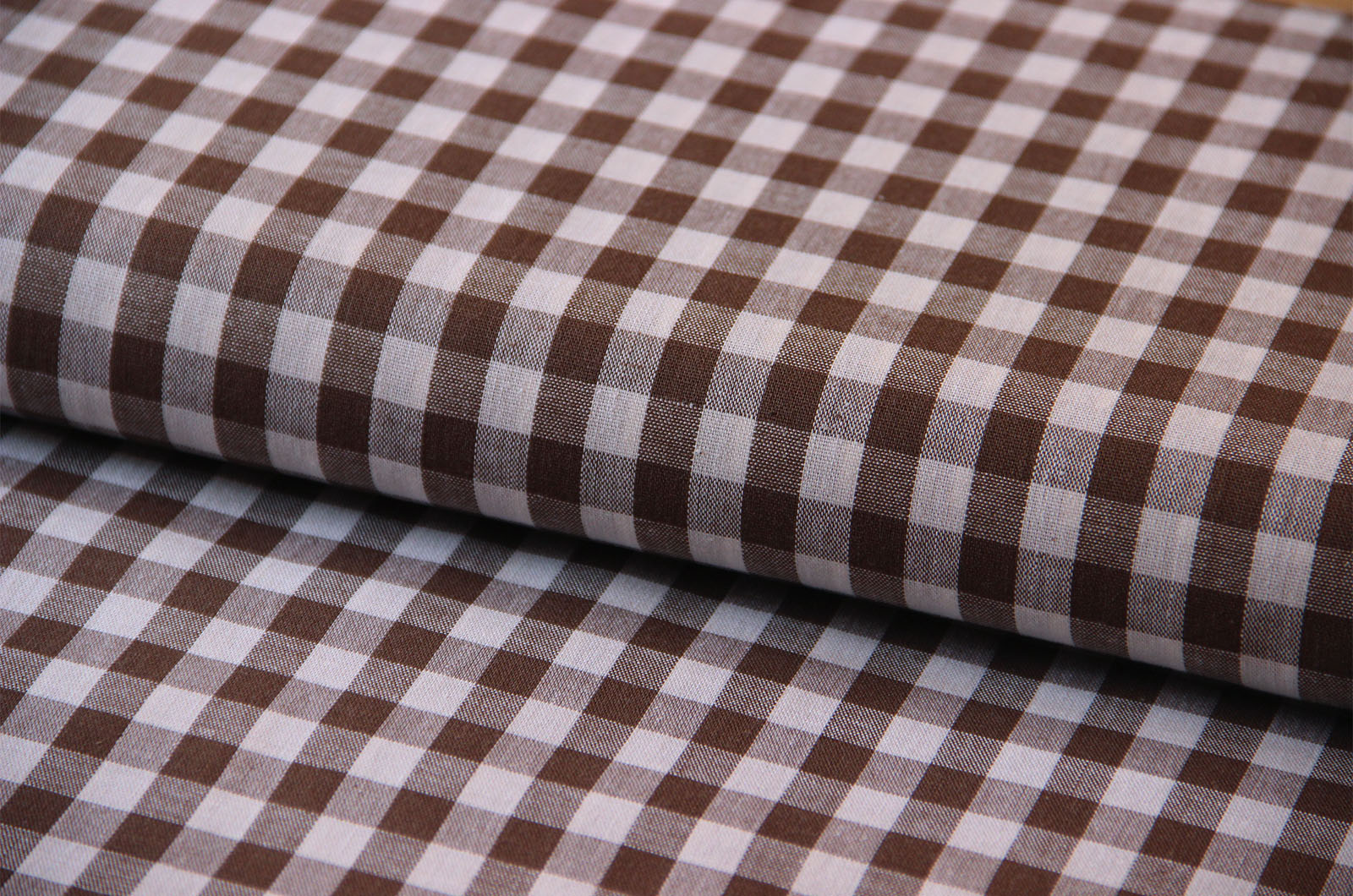 Cotton check 1 cm * From 50 cm