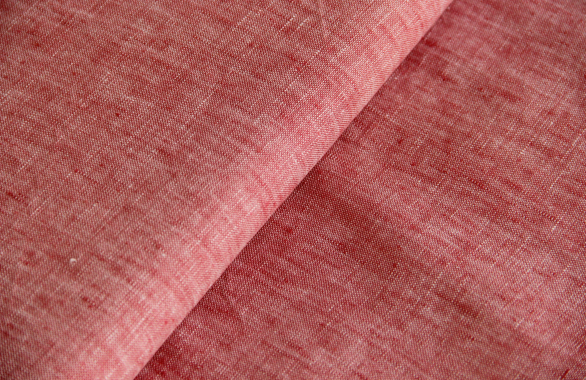 Buy 015a-light-red Linen mottled * From 50 cm