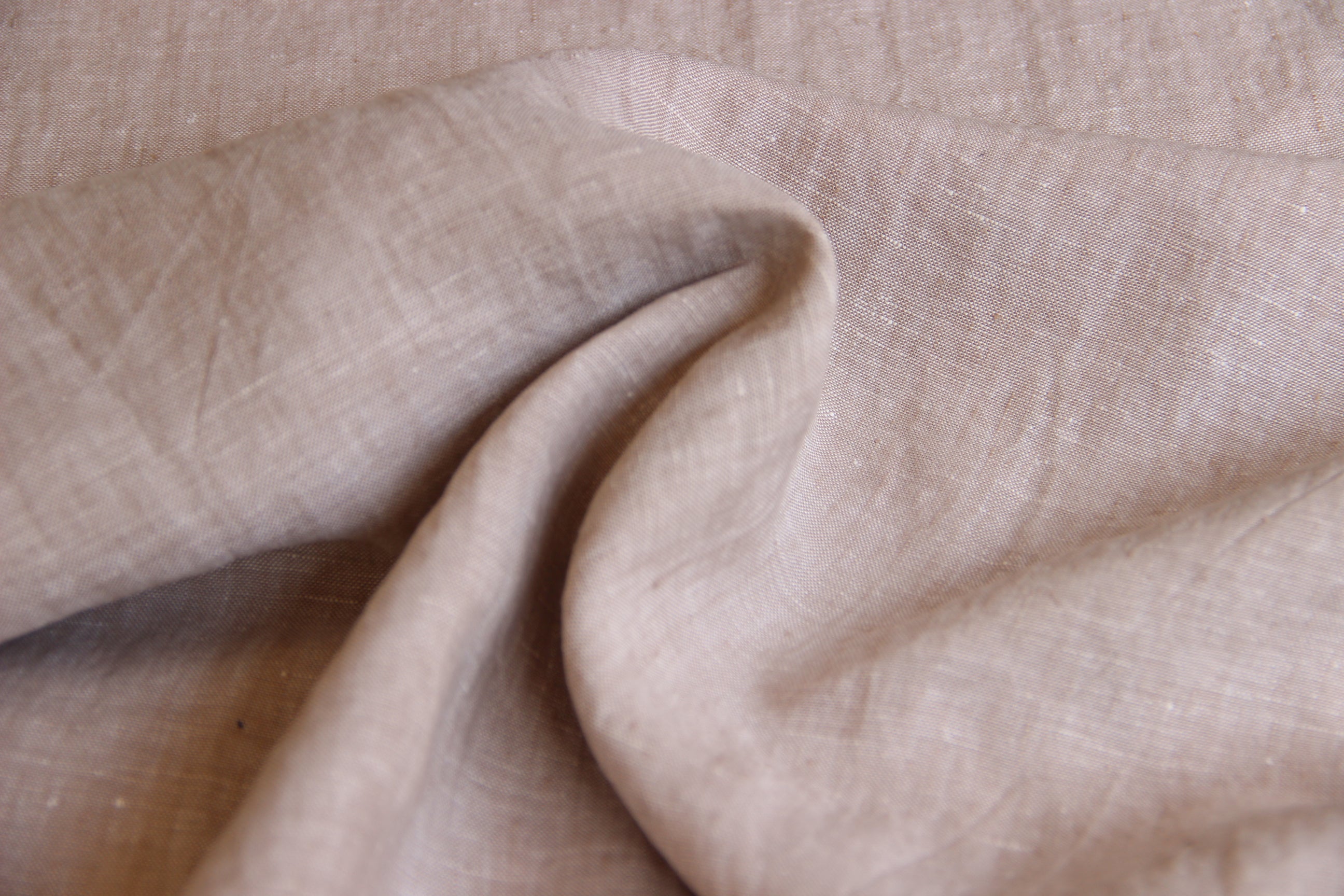 Buy 053-camel Linen mottled * From 50 cm